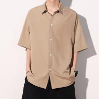 ราคา พร้อมส่ง COD เสื้อนักศึกษาแขนสั้น เสื้อเชิ้ตแขนสั้น เสื้อเชิ้ตเกาหลี แขนสั้น แฟชั่นผู้ชาย สีพื้น ผ้านิ่มใส่สบาย ไม่ต้องรีด เชิ้ตแข (19775003149)