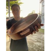 ราคา ถาดกลม ถาดไม้จามจุรี ถาดผลไม้ ขนาด 14 2 5 นิ้ว รุ่นมีหูจับ ออกใบกำกับภาษีได้ (21653210223)