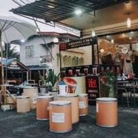 ราคา ชุดโต๊ะเก้าอี้นั่ง ถังกระดาษวินเทจ นั่งได้เก็บของได้ ยกชุด5ตัว (4627464356)