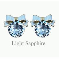 ราคา IMAGIE ต่างหูริบบิ้นผสมคริสตัลสีๆน่ารักๆ (21742268338)