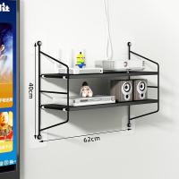 ราคา TookDee ชั้นวางเราเตอร์ ชั้นวางของติดผนัง ชั้นวางของ ชั้นวางกล่องwifi ชั้นติดผนัง สไตล์มินิมอล แบบ1 2ชั้น (16466129753)