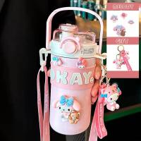 ราคา Sanrio แก้วสแตนเลส Kuromi ขวดน้ําเก็บความเย น่ารัก ของขวัญ (21416929173)