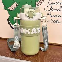 ราคา Sanrio แก้วสแตนเลส Kuromi ขวดน้ําเก็บความเย น่ารัก ของขวัญ (21416929165)