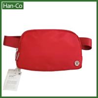ราคา Han Co กระเป๋าคาดเอววิ่งไนลอน Lululemon กีฬา19X13ซม สำหรับผู้ชายผู้หญิงกระเป๋าคาดเอวกระเป๋าเข็มขัดคาดเอวสำหรับผู้ชายและผู้หญิงกระเป๋าคาดเอวกันน้ำสำหรับกิจกรรมกลางแจ้งโยคะปีนเขาท่องเที่ยวกระเป๋าโทรศัพท