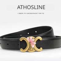 ราคา เข็มขัดสำหรับผู้หญิงเข็มขัดหัวเข็มขัดหนังแท้ไซส์ใหญ่พิเศษขนาด2 5ซม เข็มขัดเข็มขัดสีดำเครื่องประดับแฟชั่นของขวัญวันเกิดครบรอบ (21622372267)