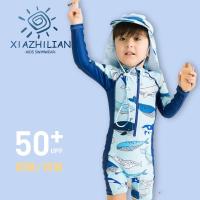 ราคา ชุดว่ายน้ำสำหรับเด็ก80 130ซม ชุดว่ายน้ำสำหรับเด็กชุดว่ายน้ำสำหรับฉบับภาษาเกาหลีของเด็กผู้ชายชุดว่ายน้ำแขนยาวกันแดดชุดว่ายน้ำอบอุ่นของเด็กผู้ชาย (21504110288)