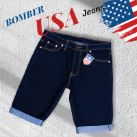 ราคา กางเกงยีนส์ ขาสั้น BOMBER USA แบรนด์แท้ 100 ผ้ายืด รุ่น กระดุม ผ้าคุณภาพพิเศษ งาน Premium USA (21472698207)