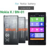 ราคา BN 01 แบตเตอรี่ Nokia X 1045 RM 980 normy X2 X PLUS 1013 X2DS BN 01 ความจุแบตเตอรี่ 1500mAh สินค้าคุณภาพ (20406172671)