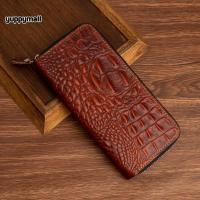 ราคา กระเป๋าสตางค์หนังแท้ ใบยาว รุ่นซิปรอบ หนังวัวแท้ 100 ใส่โทรศัพท์มือถือได้ กระเป๋าผู้ชาย หนังอย่างดี ผลิตจากโรงงานไทย (21535257798)