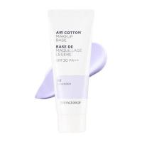 ราคา The Face Shop Air Cotton Make Up Base SPF30 PA 2 lavender เบสผสมสารป้องกันแสงแดด เนื้อเนียนละเอียด ช่วยปรับสีผิวให้แลดูสม่ำเสมอ กระจ่างใส ปกปิดจุดบกพร่องบนใบหน้า (338731959)
