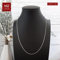 ราคา MT สร้อยคอเงินแท้ ลายกระดูกงู งานไทย หนา 1 2 มม ยาว 16 18 20 22 24 นิ้ว 925 Sterling Silver Snake Chain sc371 MT Jewelry มณีธารา (10317009108)
