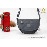 ราคา LK กระเป๋าสะพายข้างทรงครึ่งวงกลม ดีไซน์แบบเก๋ เป็นผ้าร่มขนาดฐาน 5 ปากกระเป๋า 9 มีทั้งหมด 3 ซิป (21424209650)