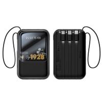 ราคา ROMOSS พาวเวอร์แบงค์ 10000 mAh ความจุขนาดใหญ่ ชาร์จเร็ว Mini แบตเตอรี่สำรอง สตรอเบอรี่หมี สายชาร์จพร้อมอุปกรณ์ในตัว (21316097714)