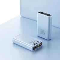 ราคา ELOOP powerbank 30000 mAh typec พาวเวอร์แบงค์ สี่สายในตัว รุ่น เพาเวอร์แบงค์ แบตเตอรี่สำรอง แบตเตอรี่สำรอง Fast Charge แท้100 (21462186297)