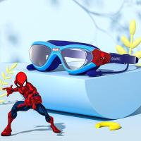 ราคา แว่นกันน้ำ Disney แว่นตาว่ายน้ำเด็ก HDเด็กหญิงเด็กชายกันน้ำกันหมอกสำหรับว่ายน้ำทีมมืออาชีพ (19751106116)