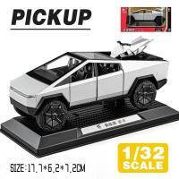 ราคา LEO 1 32 Tesla Cybertruck รถกระบะโลหะหล่อโมเดลรถยนต์ของเล่นอัลลอยรถบรรทุกสำหรับ Kids Toys ยานพาหนะงานอดิเรก (21505383545)