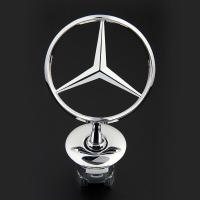 ราคา 1ชิ้น3D สังกะสีอัลลอยสำหรับ Mercedes Benz W204 W210 W220 W212 C180 C200 C200รถด้านหน้า Hood Emblem Bonnet ป้าย (7853118815)