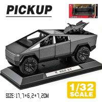 ราคา LEO 1 32 Tesla Cybertruck รถกระบะโลหะหล่อโมเดลรถยนต์ของเล่นอัลลอยรถบรรทุกสำหรับ Kids Toys ยานพาหนะงานอดิเรก (21505383546)