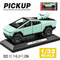 ราคา LEO 1 32 Tesla Cybertruck รถกระบะโลหะหล่อโมเดลรถยนต์ของเล่นอัลลอยรถบรรทุกสำหรับ Kids Toys ยานพาหนะงานอดิเรก (21505383544)