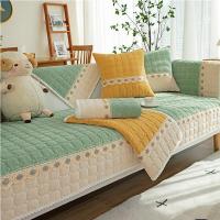ราคา ผ้าคลุมโซฟาผ้าลูกฟูกสำหรับห้องนั่งเล่นโซฟา1 2 3 4ที่นั่งผ้ายืดคลุมเก้าอี้โซฟารูปตัว L (12699507444)