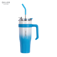 ราคา Diller Thermo Tumbler 1100ml MLH9166 แก้วเก็บความเย็น ร้อน สแตนเลส 2ชั้นพร้อมฉนวนสูญญากาศเก็บเย็น 24 ชม แก้วน้ำพกพา (21381755166)