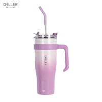 ราคา Diller Thermo Tumbler 1100ml MLH9166 แก้วเก็บความเย็น ร้อน สแตนเลส 2ชั้นพร้อมฉนวนสูญญากาศเก็บเย็น 24 ชม แก้วน้ำพกพา (21381755164)