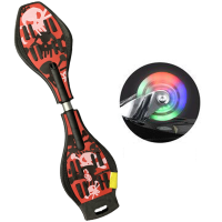 ราคา Snakeboard สเน็คบอร์ด ล้อมีไฟ PU PP ออเดอร์ละไม่เกิน1ชิ้น (21515843484)