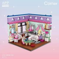ราคา LOZ เลโก้ MiniBlock ห้องในบ้าน CORNER รหัส 1901 1904 มีให้เลือก 4 แบบ ห้องนั่งเล่น ห้องนอน ห้องครัว ห้องอาบนํ้า (1811774731)