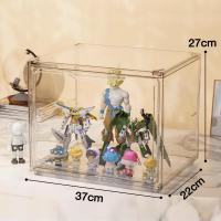 ราคา ตู้เก็บของกันฝุ่น ตู้โชว์ตุ๊กตา ตู้โมเดล กระเป๋า ตู้อะคริลิกใส กล่องเก็บของที่เก็บกระเป๋า วางซ้อนกันได้ (21434923926)