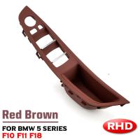 ราคา ขวามือไดรฟ์ RHD สำหรับ BMW 5 Serie F10 F11 520 525สีเทาสีเบจสีดำภายในรถมือจับประตูด้านในแผงประตูดึงตัดปก (18691210302)