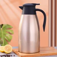 ราคา สแตนเลส 304 กระติกน้ำสูญญากาศ ครัวเรือน กาน้ำสูญญากาศ 2 ลิตร ความจุสูง เก็บอุณหภูมิได้นาน (20746228251)