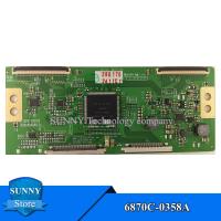 ราคา 1ชิ้น TCON บอร์ด V6 32 42 47 FHD 120Hz 6870C 0358A Ver1 0 TV T CON ลอจิกบอร์ด (19457695002)