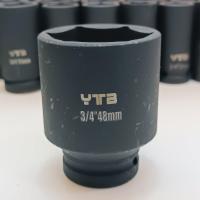 ราคา ลูกบล็อกยาว บล็อกลม 3 4 6หุน เบอร์ 48 มม สำหรับ บล็อกลม บล็อกแบต บล็อกไฟฟ้า IMPACT SOCKET (19717096577)