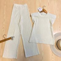 ราคา ชุดเซ็ท 2 ชิ้นขายาว เซ็ทไหมพรมขายาว เสื้อแขนกุดคอกลม งานผ้าร่อง ป้าย IMPRESS (21139661136)