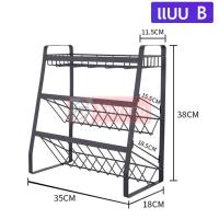 ราคา Xinpinn ชั้นวางของ ชั้นวางในครัว ชั้น วาง ของ ชั้นวางเครื่องปรุง 3ชั้น เหล็กเคลือบกันสนิม ที่วางเครื่องปรุง ชั้นวางของในครัว ชั้นวางขวด (13722389650)