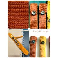 ราคา ซอง ปลอกมีด ปากกา ตะกรุด เครื่องราง สีน้ำตาลแดง เลือกขนาด Size ไซดฺ์ (17235406734)