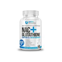 ราคา NAC อาหารเสริม แอล กลูตาไธโอน 500 มก พร้อมสารสกัดจาก Milk Thistle ไต บำรุงตับ ทำความสะอาด (21447791828)
