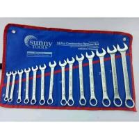 ราคา Pro ชุดประแจแหวนข้างปากตาย SUNNY TOOLS ราคาดี ชุด ประแจ ชุด ประแจบล็อค ชุด ประแจแหวน ชุด ประแจครบชุด (18580381931)