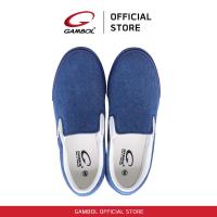 ราคา GAMBOL แกมโบล รองเท้าผ้าใบสลิปออนชาย รุ่น GB82134 Size 40 44 (21442216371)