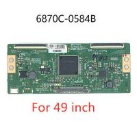 ราคา บอร์ด T CON 6870C 0584ลอจิกบอร์ดสำหรับ6870C 0584C ขนาด43นิ้ว49นิ้ว55นิ้ว55UHD V16 6870C 0584A 1ชิ้น (7187724890)
