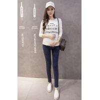ราคา ยีนส์คนท้อง กางเกงคนท้อง Maternity Jeans (12988365206)
