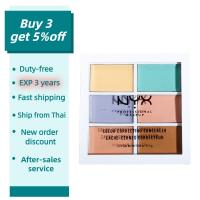 ราคา ส่งด่วน รอยคล้ำใต้ตา รอยแผลเป็นจากสิว คอนซีลเลอร์ NYX Professional Makeup Color Correcting Concealer Palette 6 Colors ปกปิดรอยคล้ํา คอนซีลเลอร์ (16742595613)