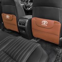 ราคา แผ่นป้องกันการเตะอุปกรณ์ป้องกันฝาครอบเก้าอี้หลังรถหนัง PU สำหรับ Toyota Hilux Land Cruiser Yaris แคมรี่วีออส Fortuner Corolla 4 RAV4นักวิ่ง REVO Wigo Wigo Wigo Wigo (18993290084)