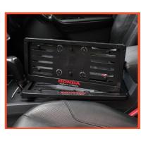 ราคา ราคาโปร กรอบ ABS HONDA ตัวหนังสือแดง กรอบทะเบียน ABS กรอบป้ายแบบดัดงอได้ สกรีนลาย HONDA ใส่ในรถทุกรุ่น ถูกดี ป้ายทะเบียน (17486517358)