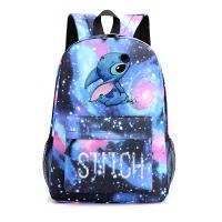 ราคา Cross border New Star Baby Stitch Stitch กระเป๋าเป้สะพายหลังสีดำ Starry Sky กระเป๋านักเรียนความจุขนาดใหญ่อินเทรนด์ (20197386389)