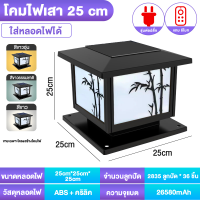 ราคา โคมไฟหัวเสา ไฟสวนหลอดไฟโซล่าเซลล์ โคมไฟหัวเสาทรงกลม โซล่าเซลล์ ปรับได้ การควบคุมแสงอัจฉริยะโคมไฟหัวเสากันน้ำโคมไฟโซล่าเซลล์สี่ (21434773140)