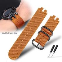 ราคา Nylon Modified Watchband For Casio PRW 3000 PRW3000 3100 6000 6100Y PROTREK Waterproof Outdoor Sports Watch Belt Strap Bracelet (19703924878)