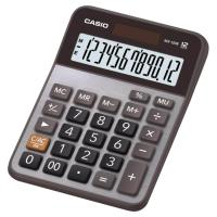 ราคา Casio Calculator เครื่องคิดเลข คาสิโอ รุ่น MX 120B แบบตั้งโต๊ะ ขนาดกะทัดรัดหน้ากากโลหะ 12 หลัก สีเงิน (100438990)