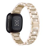 ราคา สายรัดข้อมือสำหรับ Fitbit Versa 4 3 Sense สายนาฬิกาโลหะ Jewristlery สำหรับ Versa Versa 2 Versa Lite สายข้อมือสำหรับเปลี่ยนผู้หญิง (19710465949)