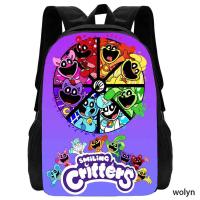ราคา Smiling Critters Backpacks for Boy Girls Large Capacity Cartoon Backpack Smile Critters Kid School Bag Durable and Softback Bags (21680409705)